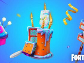 Fortnite birthday cake