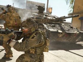 modern warfare 2 operators with tank