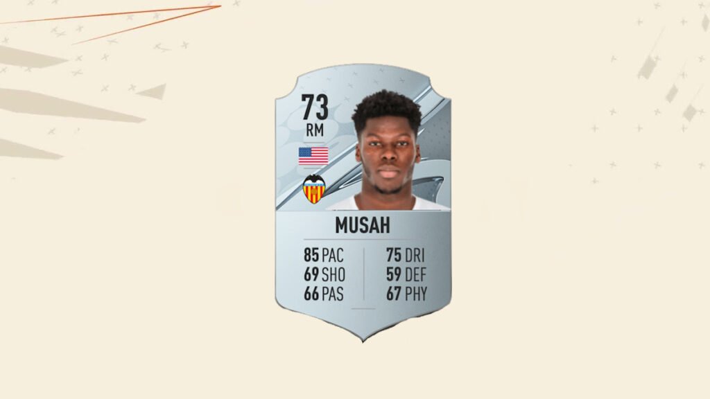 Clasificación de Yunus Musah FIFA 23