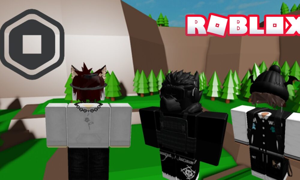 Roblox cosmetics with Robux logo