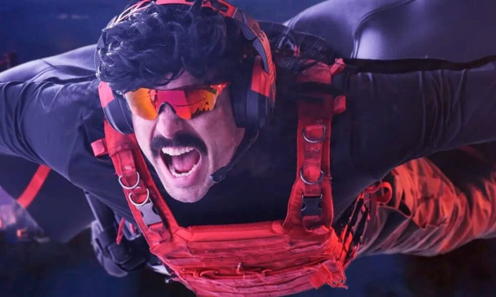 dr disrespect flying