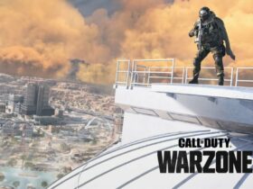 Warzone 2 Operator stood on roof