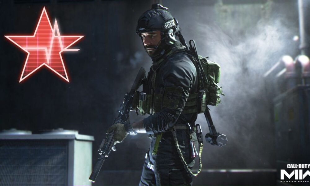 Modern Warfare 2 Captain Price with Hardline Pro logo