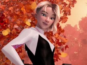 Gwen Stacy in Into The Spider-Verse