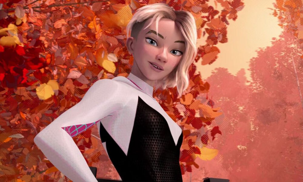 Gwen Stacy in Into The Spider-Verse