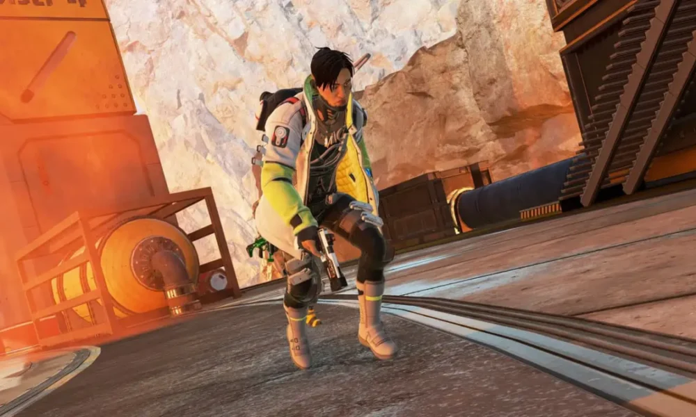 crypto running in apex legends