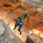 loba ziplining with heirloom in apex legends