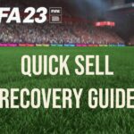 Quick Sell recovery guide FIFA 23