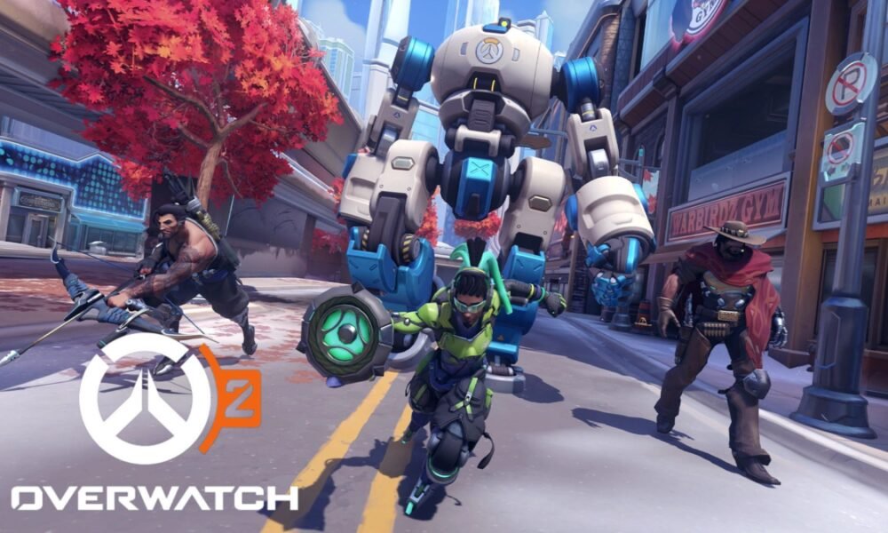 overwatch 2 characters running towards screen