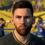 close up of messi in fifa 23