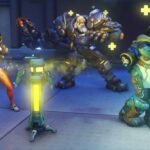 tracer, reinhardt, and lei, in overwatch 2