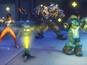 tracer, reinhardt, and lei, in overwatch 2