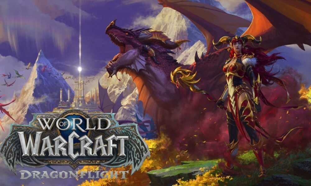 world of warcraft dragonflight cover art