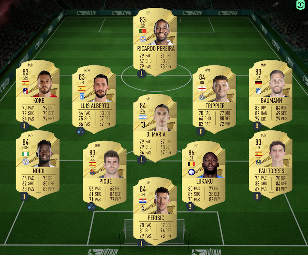 Solución FIFA 23 Dúos Dinámicos Rodrigo SBC