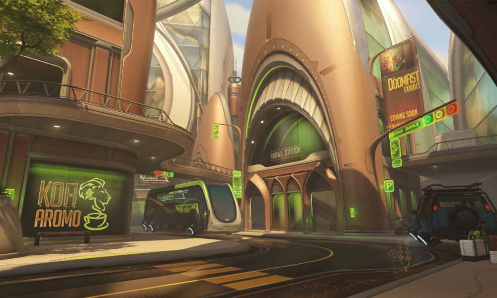 Overwatch 2 numbani map