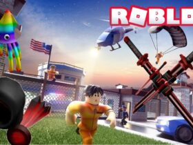 Roblox promo art with cosmetic items