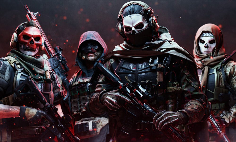 Price, Ghost, Farah and Soap Modern Warfare 2 Red Team 141 Operator skins