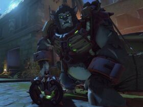 Legendary Werewolf Winston skin in Overwatch 2 Halloween Terror event