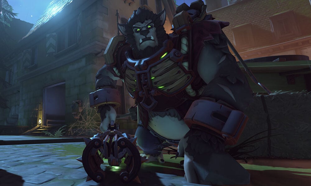 Legendary Werewolf Winston skin in Overwatch 2 Halloween Terror event