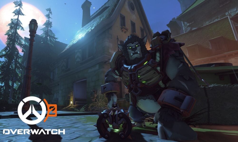 werewolf winston halloween skin in overwatch 2