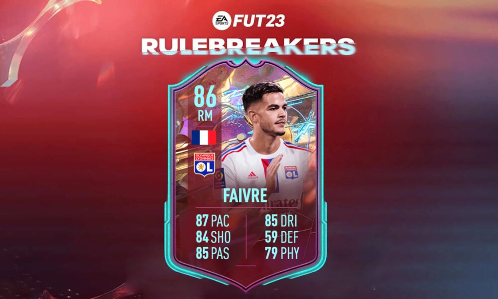 FIFA 23 Romain Faivre Rulebreakers