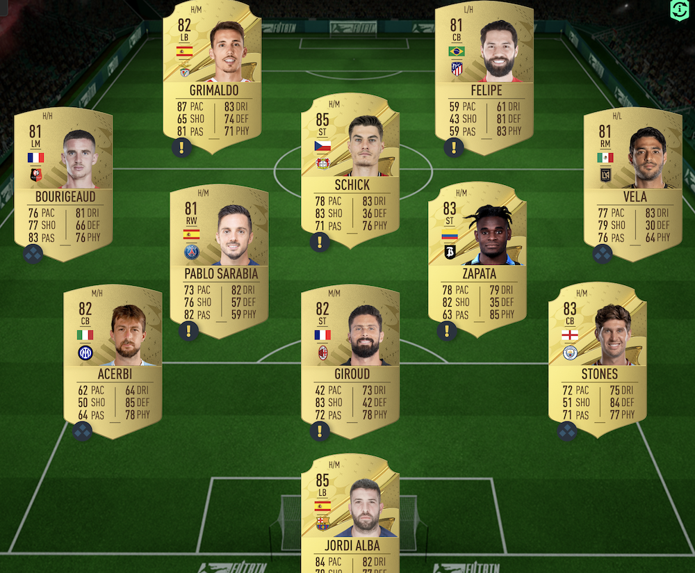 Bundesliga SBC solución becker fifa 23