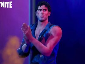 Ash Williams in Fortnite Fortnitemares event