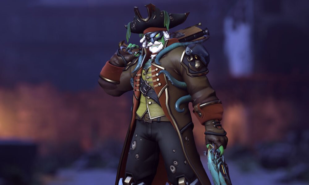 Cursed Captain Legendary Reaper skin in Overwatch 2