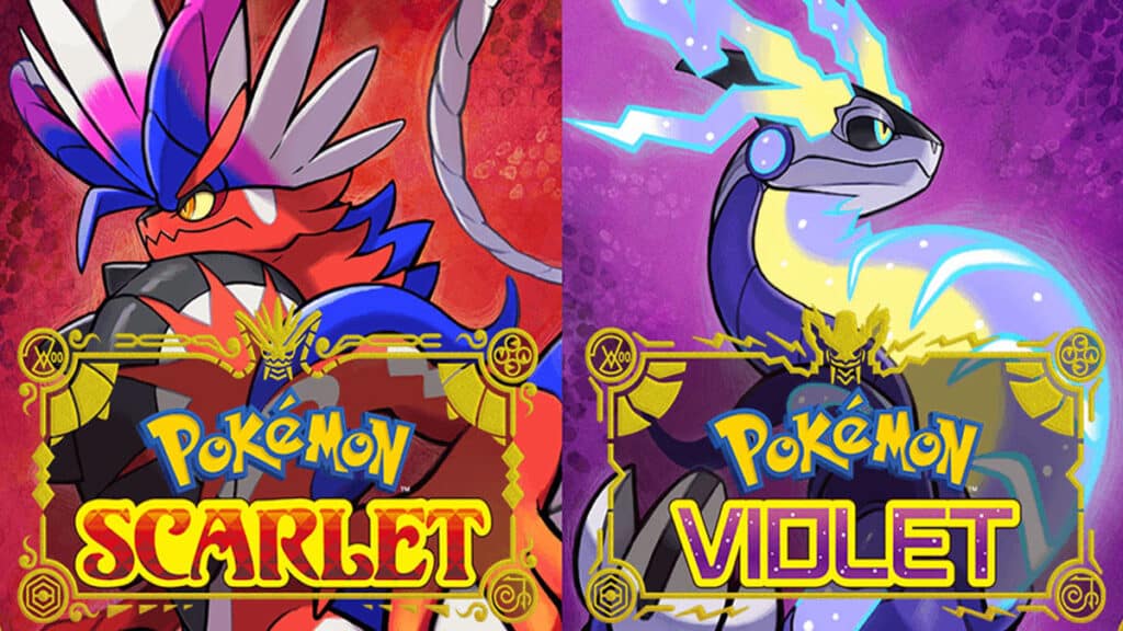 Pokémon escarlata y violeta legendarios