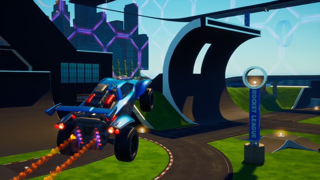 Parque Beckworth de Rocket League en Fortnite