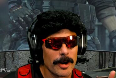 Dr Disrespect discussing an advanced warfare 2 battle royale