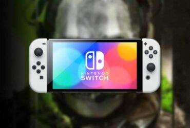 nintendo switch console with cod ghost