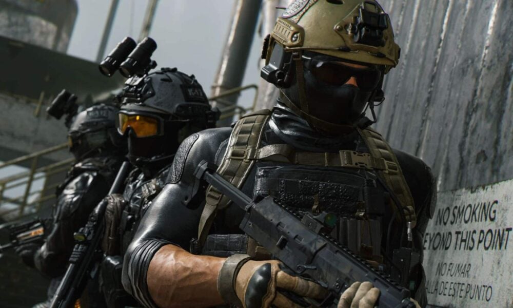 mw2 operators up against a wall