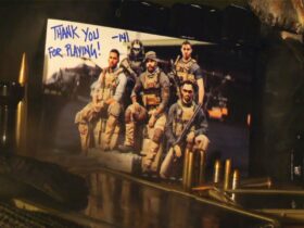 Modern Warfare 2 campaign thank you message