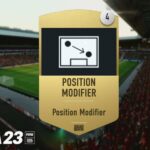 FIFA 23 position modifier changes FUT