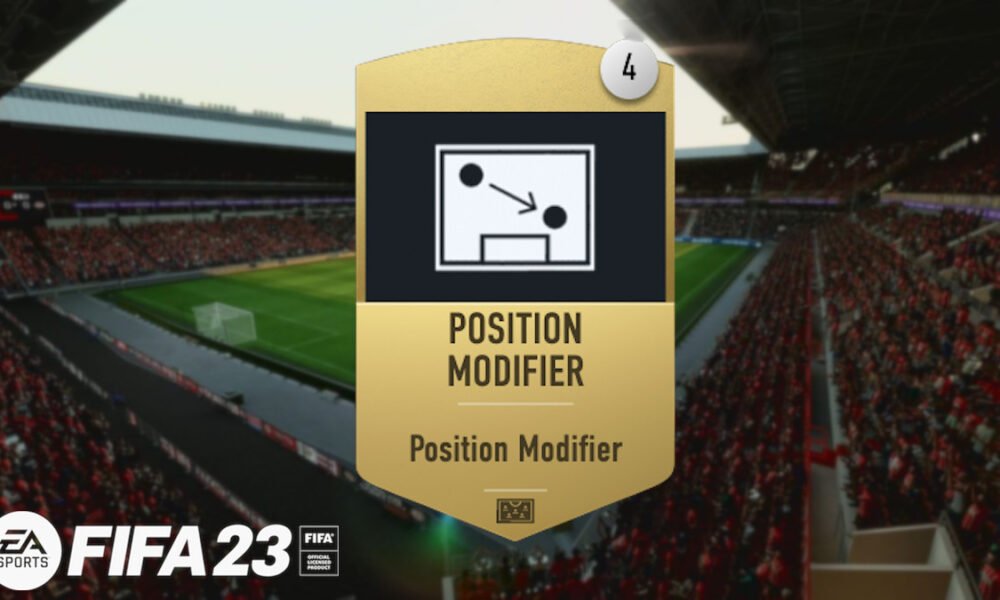 FIFA 23 position modifier changes FUT