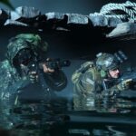 modern warfare 2 operators in water