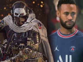 Ghost in Modern Warfare 2 and Neymar Jr in FIFA 23