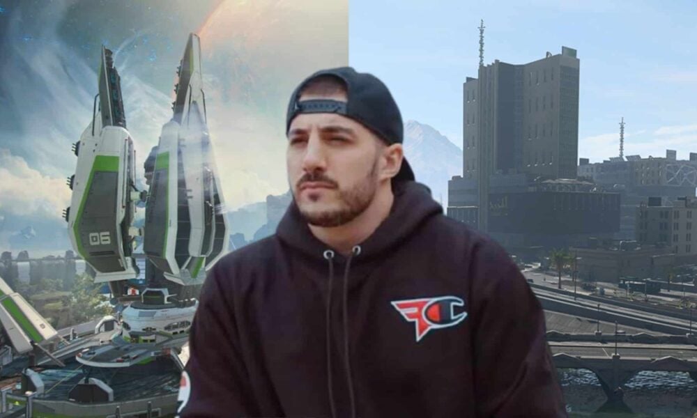 nickmercs with apex legends and warzone 2