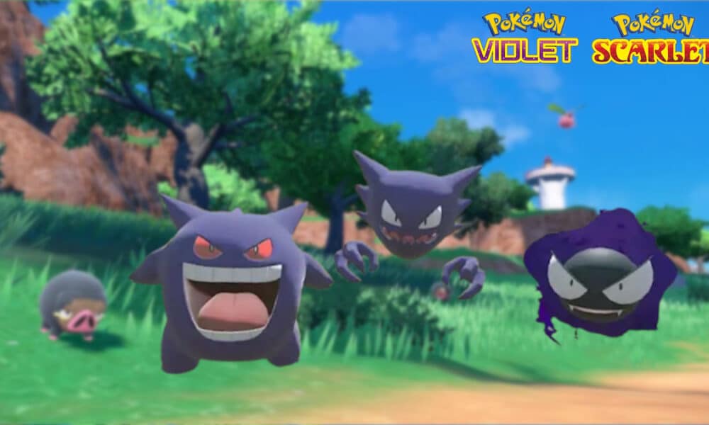 Haunter Gengar Gastly Pokemon Scarlet Violet