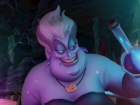 ursula holding potion