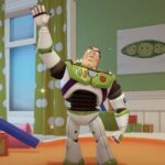 buzz lightyear waving in disney dreamlight valley