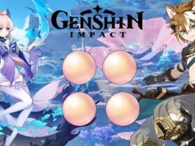 Gorou, Kokomi, and Sango Pearls in Genshin Impact