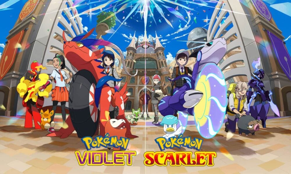 pokemon scarlet and violet art