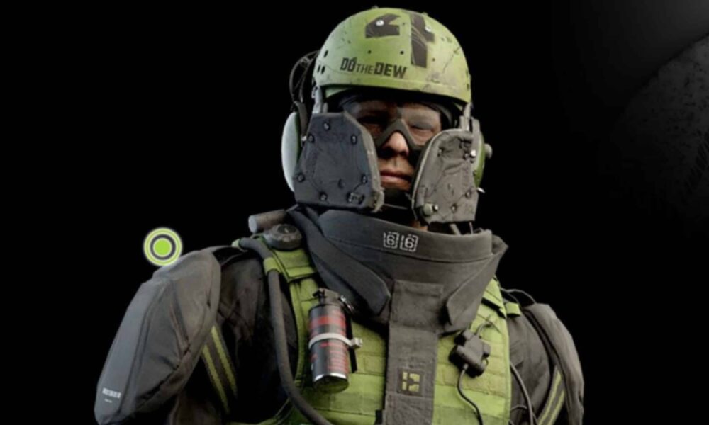 warzone 2 mountain dew operator skin reward