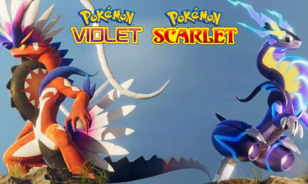 koraidon and moraidon in pokemon scarlet and violet