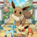 eevee umbreon glaceon flareon sylveon in pokemon scarlet and violet