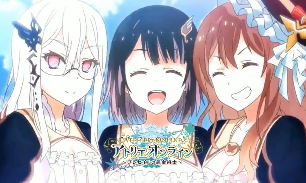 Three Atelier Online characters