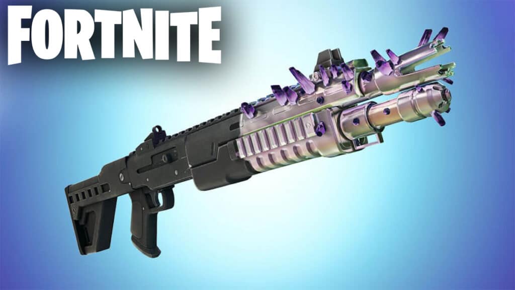 Escopeta EvoChrome en Fortnite Temporada 4