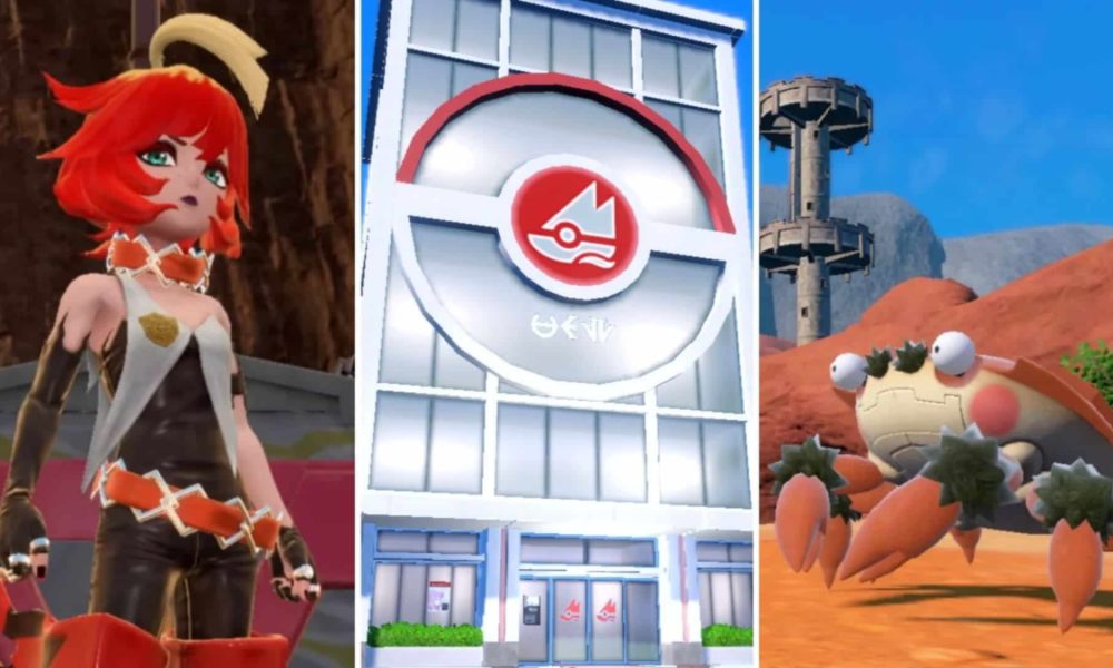 team star gym and titan pokemon in pokemon scarlet and violet